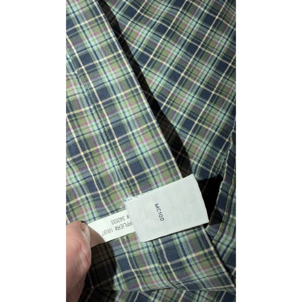 Ralph Lauren Classic Fit Plaid Button Down‎ Shirt Men's L Preppy Casual Pony